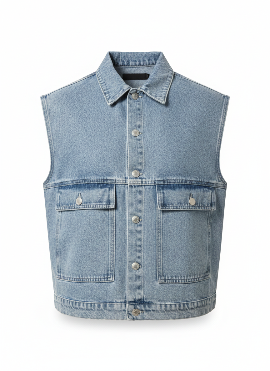 Classic Denim Vest