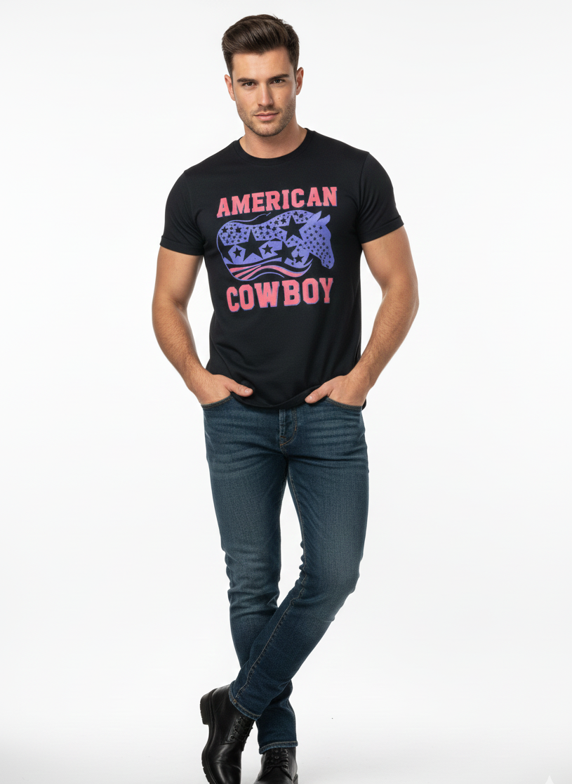 The Heritage "American Cowboy" Graphic Tee