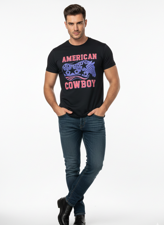The Heritage "American Cowboy" Graphic Tee