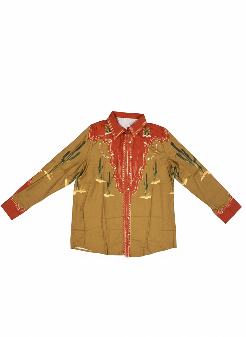 The Noir Equine Elite Button-Down