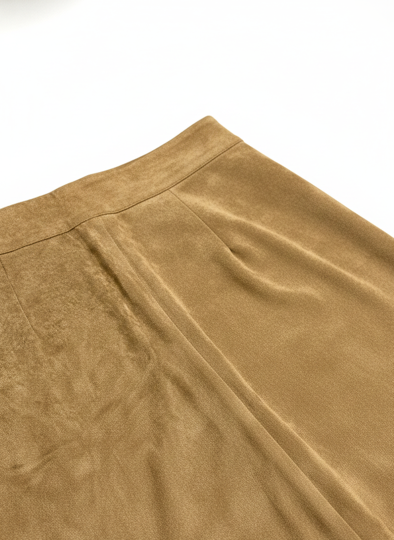 The "Aria" Tiered Suede Mini